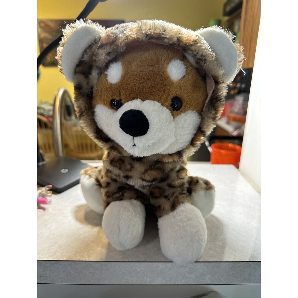 Kellytoy Plush Puppy Dog Cheetah Costume 10" Walgreens Exclusive Stuffed Animal - Picture 1 of 11